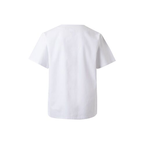 Casaca sanitaria 100% algodn Blanco Talla 3XL