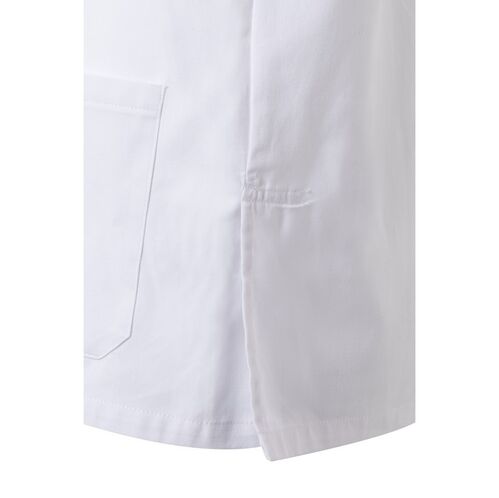Casaca sanitaria 100% algodón Blanco Talla 3XL