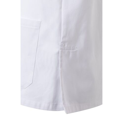 Casaca sanitaria 100% algodn Blanco Talla 3XL