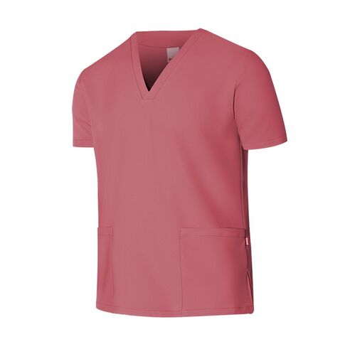 Camisola sanitaria en microfibra Rosa Talla S