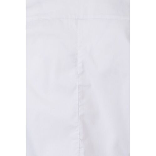 Bata de hombre con tejido elstico Blanco (7) Talla S