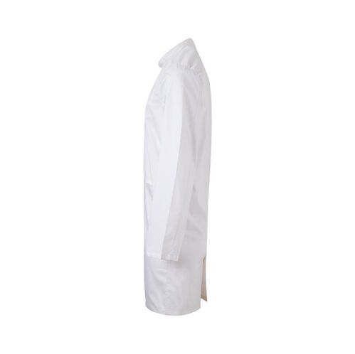 Bata de hombre con tejido elstico Blanco (7) Talla S