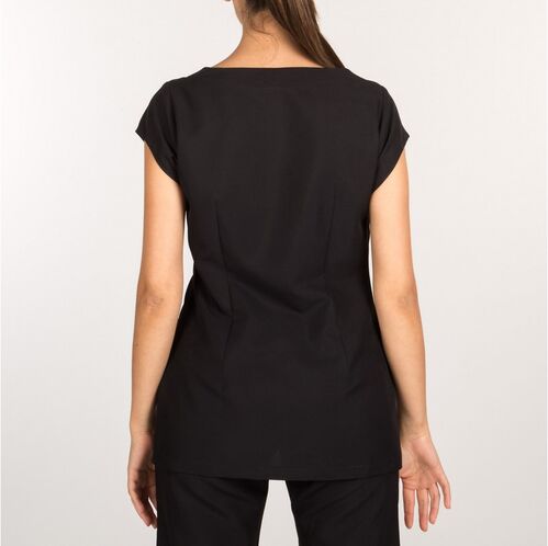 Blusa de señora Mod. FORMENTERA en microfibra Negro  (001) Talla L