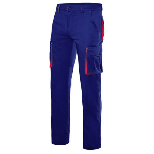 Pantaln elastico bicolor Mod. 103024S Azul Marino / Rojo Talla 36