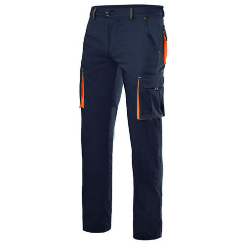 Pantaln elastico bicolor Mod. 103024S Negro (0) / Naranja (16) Talla 36