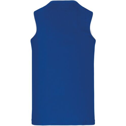 Camiseta de baloncesto para nios Mod. PROACT Azul Royal Talla 10/12