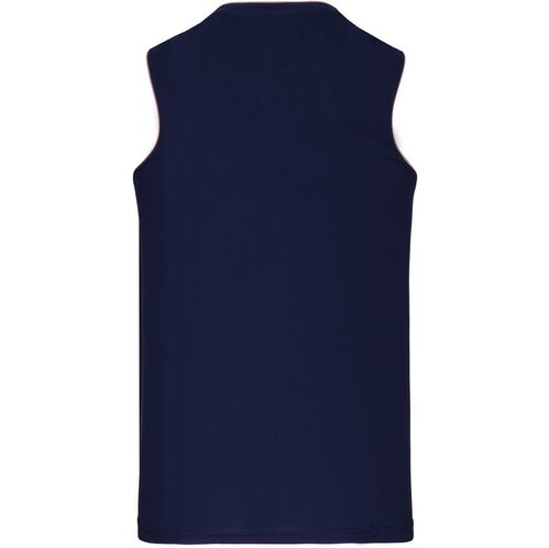 Camiseta de baloncesto para niños Mod. PROACT Azul Marino Talla 6/8