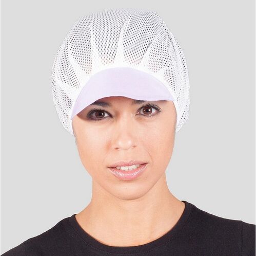 Cofia de rejilla con visera de color  (123) Lila Talla Única