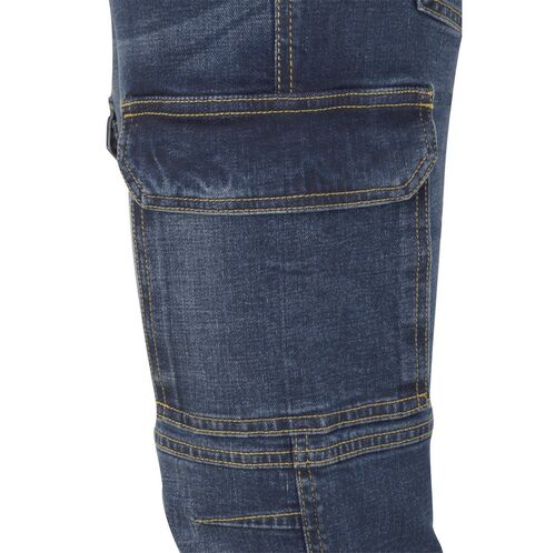 Pantalón vaquero elástico y multibolsillos Mod. 103028S Talla L
