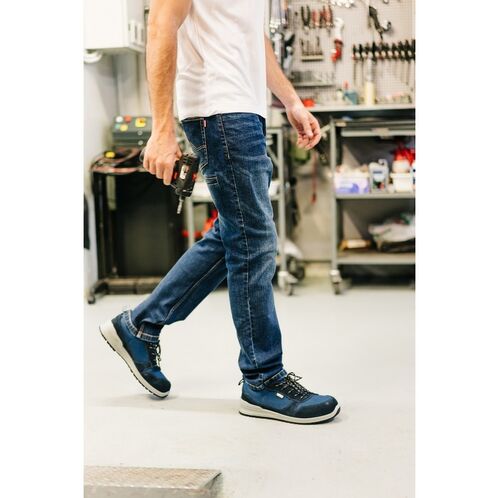 Pantalón vaquero elástico Mod. 103018S Talla M