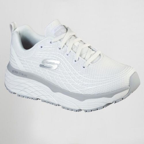 Zapato de trabajo Mod. MAX CUSHIONING ELITE SR SKECHERS MUJER Blanco Talla 35