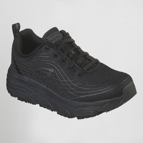 Zapato de trabajo Mod. MAX CUSHIONING ELITE SR SKECHERS MUJER Negro Talla 35