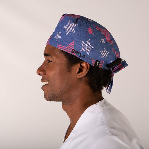 Gorro de tiras de microfibra (2882) Estrellas Talla nica