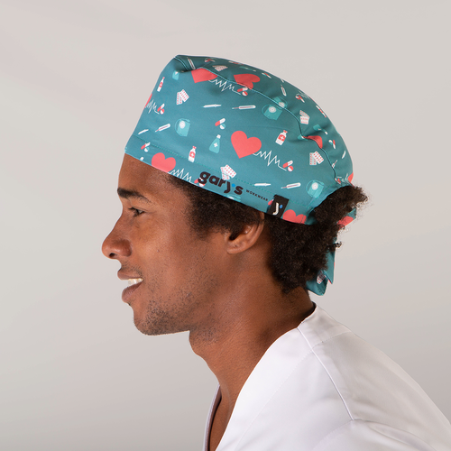 Gorro de tiras de microfibra (2884) Corazón Talla Única