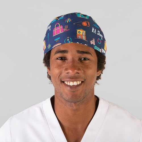 Gorro de tiras de microfibra (2885) Pet Shop Talla Única