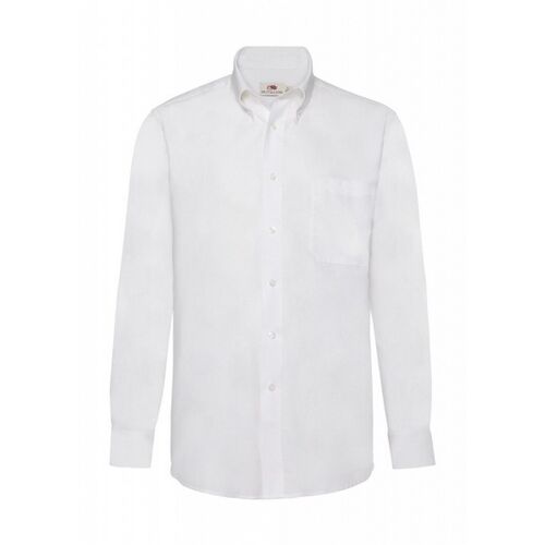 Camisa manga larga de caballero OXFORD Blanco Talla S