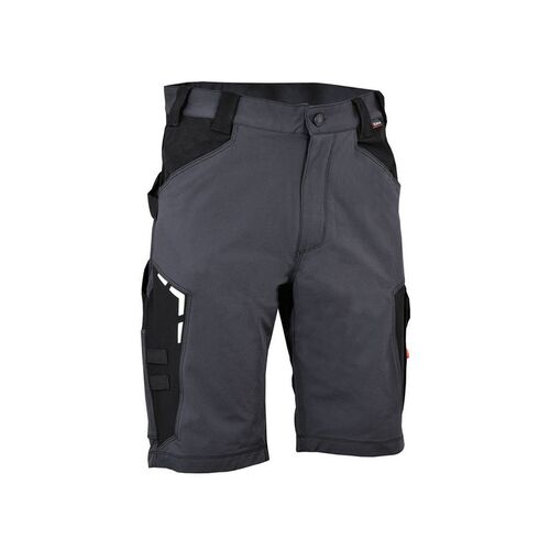 Bermudas multibolsillos elástica Mod. BORTAN Gris Talla 40