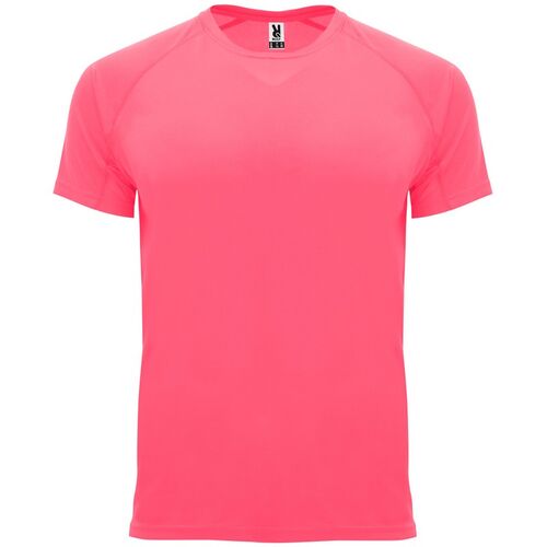 Camiseta tcnica infantil Mod. BAHRAIN (125)  Rosa Lady Fluor Talla 4 