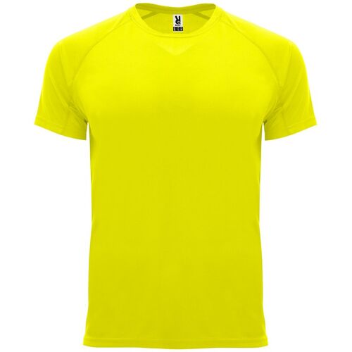 Camiseta tcnica infantil Mod. BAHRAIN (221) Amarillo Flor Talla 4 