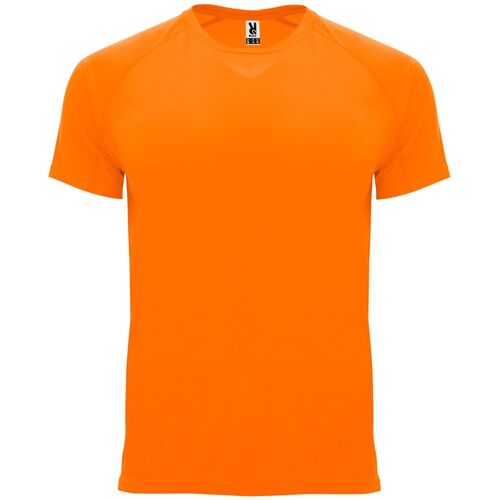 Camiseta tcnica infantil Mod. BAHRAIN (223) Naranja Flor Talla 4 