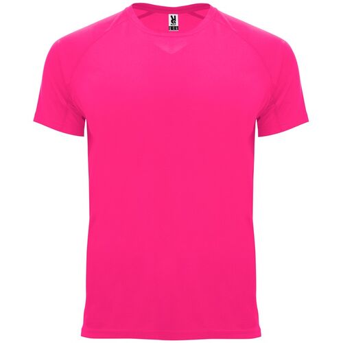 Camiseta tcnica infantil Mod. BAHRAIN (228) Rosa Flor Talla 4 