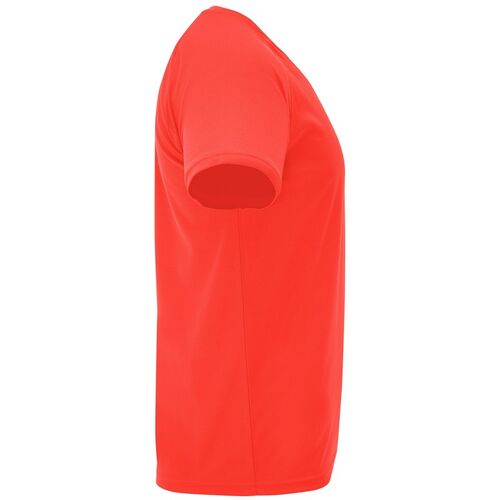 Camiseta técnica infantil Mod. BAHRAIN (234) Coral Flúor Talla 12