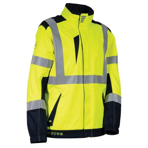 Softshell multinorma Mod. PACAYA Amarillo Fluor Talla S