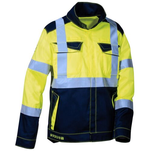 Chaqueta multinorma Mod. MELTED Amarillo Fluor Talla 46