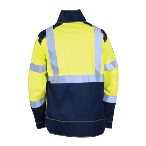 Chaqueta multinorma Mod. MELTED Amarillo Fluor Talla 46