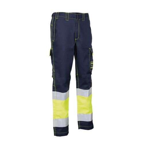Pantalón multiunorma Mod. FLAREND Amarillo Fluor Talla 42