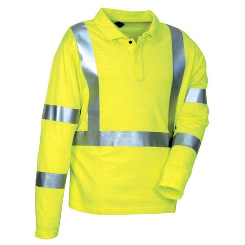 Sudadera multinorma Mod. ARICA AV Amarillo Fluor Talla XS