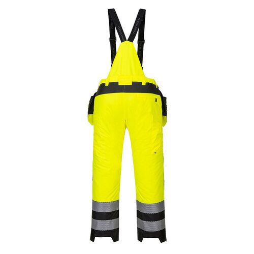 Pantalón de alta visibilidad Mod. PW351 INVIERNO Amarillo Fluor / Negro Talla L