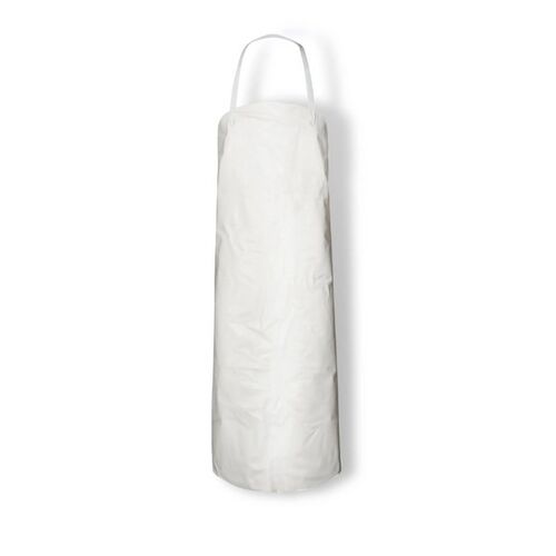 Delantal de protección química Mod. GR-C777 Blanco Talla Única