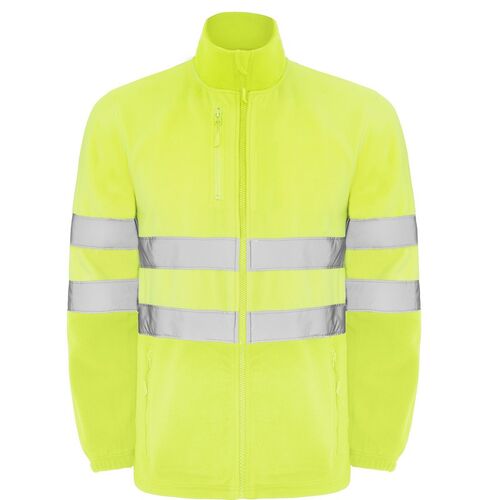 Chaqueta polar de alta visibilidad Mod. ALTAIR Amarillo Fluor Talla S