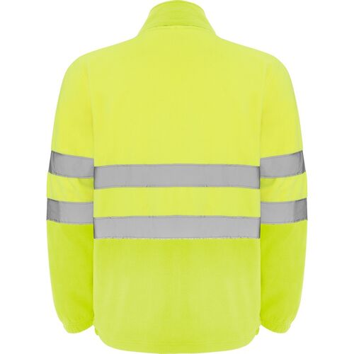 Chaqueta polar de alta visibilidad Mod. ALTAIR Amarillo Fluor Talla S