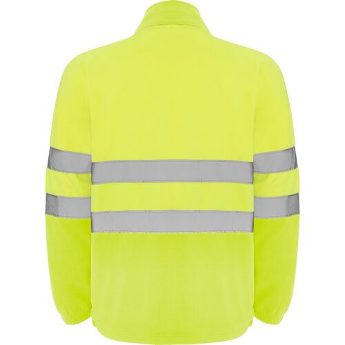 Chaqueta polar de alta visibilidad Mod. ALTAIR Amarillo Fluor Talla S