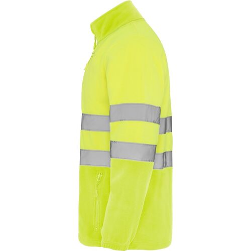 Chaqueta polar de alta visibilidad Mod. ALTAIR Amarillo Fluor Talla S