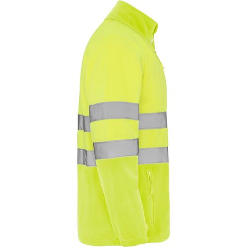 Chaqueta polar de alta visibilidad Mod. ALTAIR Amarillo Fluor Talla L