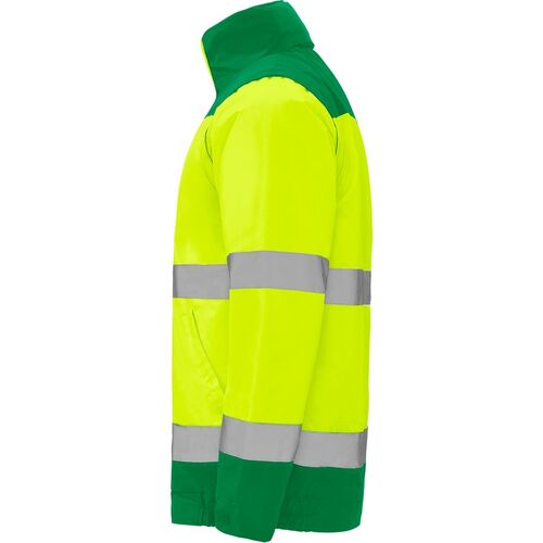 Cazadora de alta visibilidad Mod. EPSYLON Amarillo Fluor / Verde Talla S