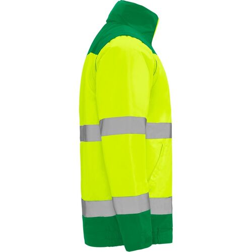 Cazadora de alta visibilidad Mod. EPSYLON Amarillo Fluor / Verde Talla L