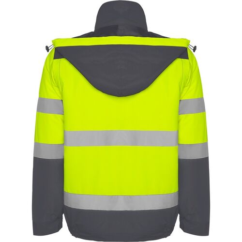Cazadora de alta visibilidad Mod. EPSYLON Amarillo Fluor / Plomo Talla L