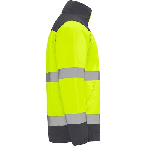 Cazadora de alta visibilidad Mod. EPSYLON Amarillo Fluor / Plomo Talla L