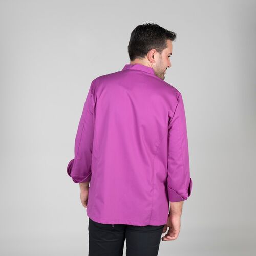 Chaqueta de cocina mod. TERAMO Malva (119) Talla XS