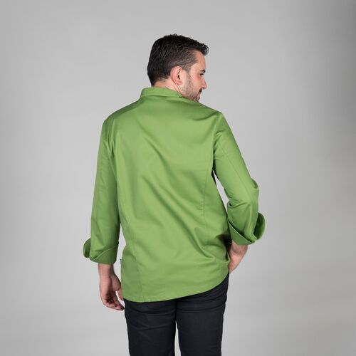 Chaqueta de cocina mod. TERAMO Verde Oliva (121) Talla XS