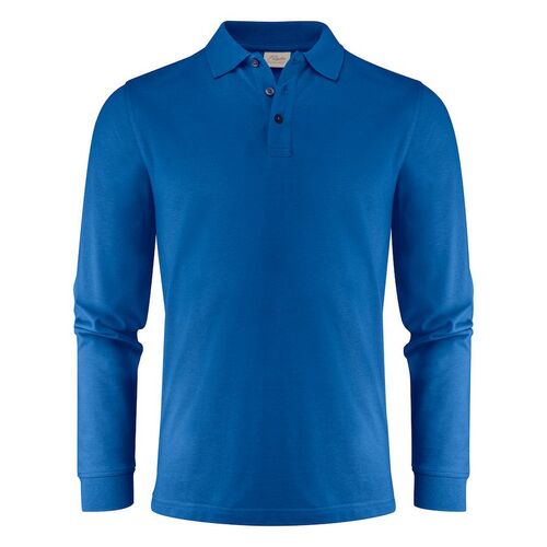 Polo de manga larga Mod. SURF PRO LS (632) Ocean Blue Talla XS