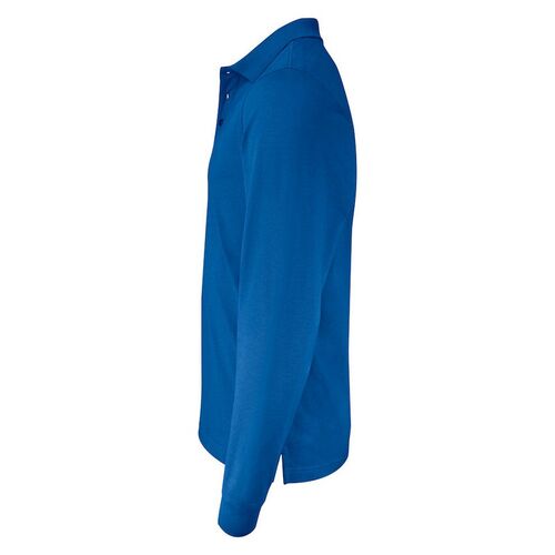 Polo de manga larga Mod. SURF PRO LS (632) Ocean Blue Talla XS