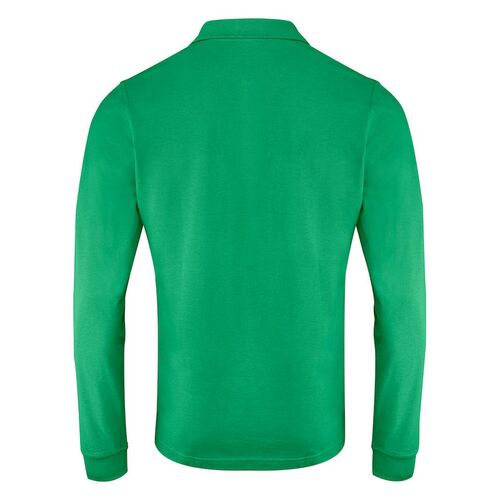 Polo de manga larga Mod. SURF PRO LS (728) Verde Primavera Talla XS