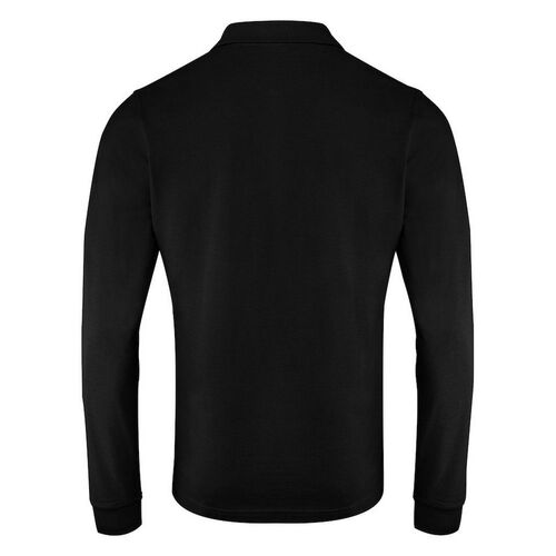 Polo de manga larga Mod. SURF PRO LS (900) Negro Talla XS