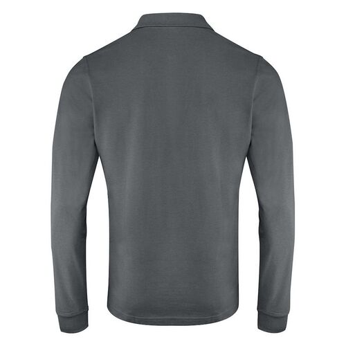 Polo de manga larga Mod. SURF PRO LS (935) Gris Metal Talla XS