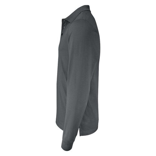 Polo de manga larga Mod. SURF PRO LS (935) Gris Metal Talla XS
